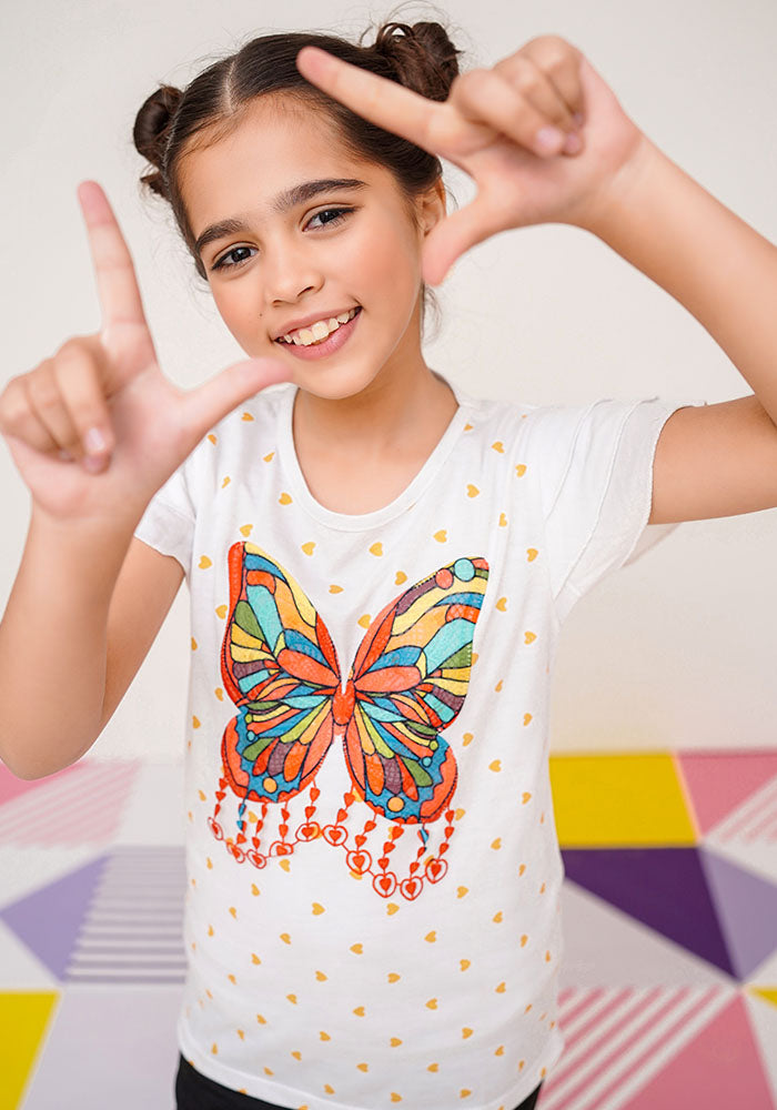 Printed T-Shirt - Wear Ochre