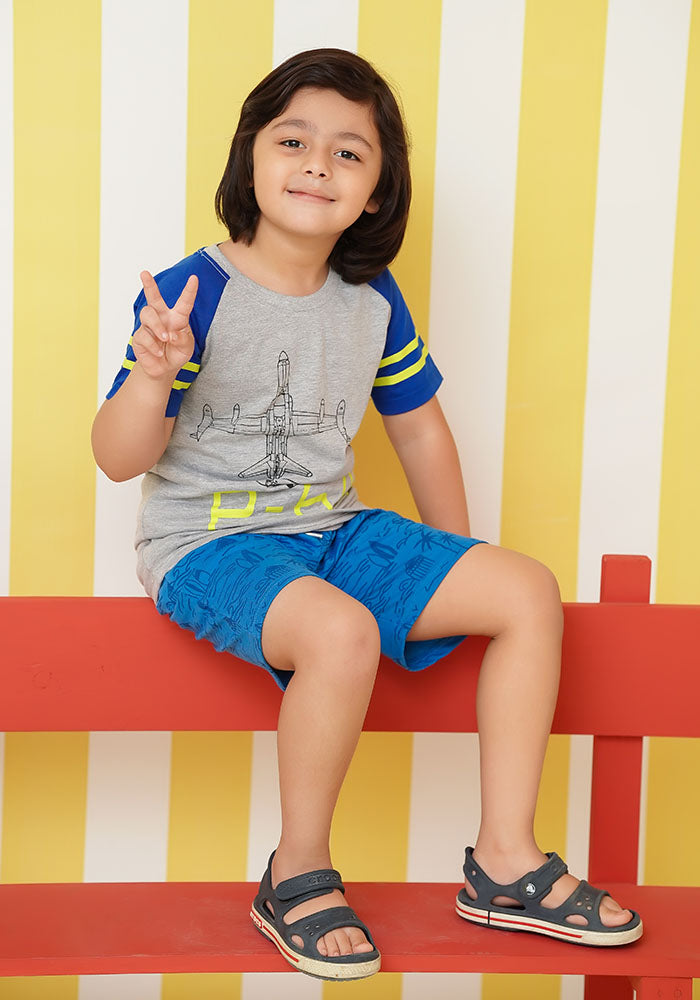 Printed T-Shirt - Wear Ochre