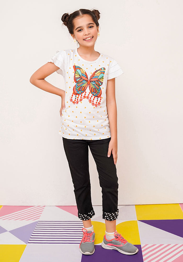 Printed T-Shirt - Wear Ochre