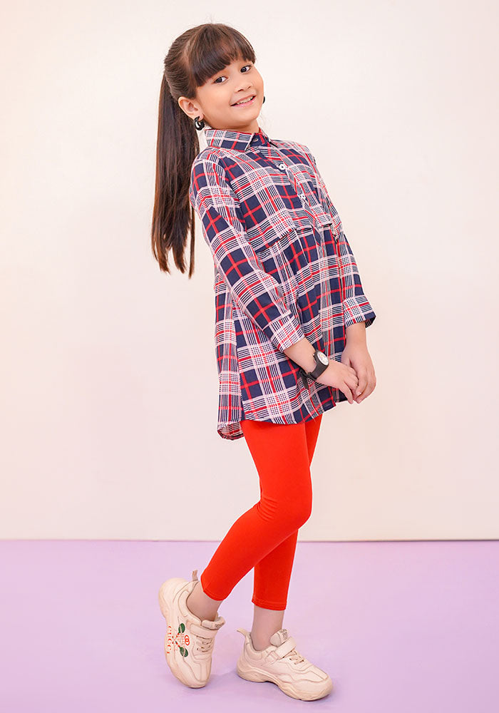 Linen Printed Top - Wear Ochre