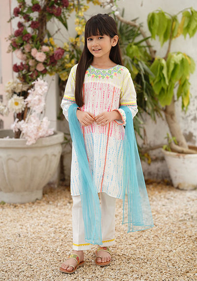 Cotton Printed 3 Pc Suit