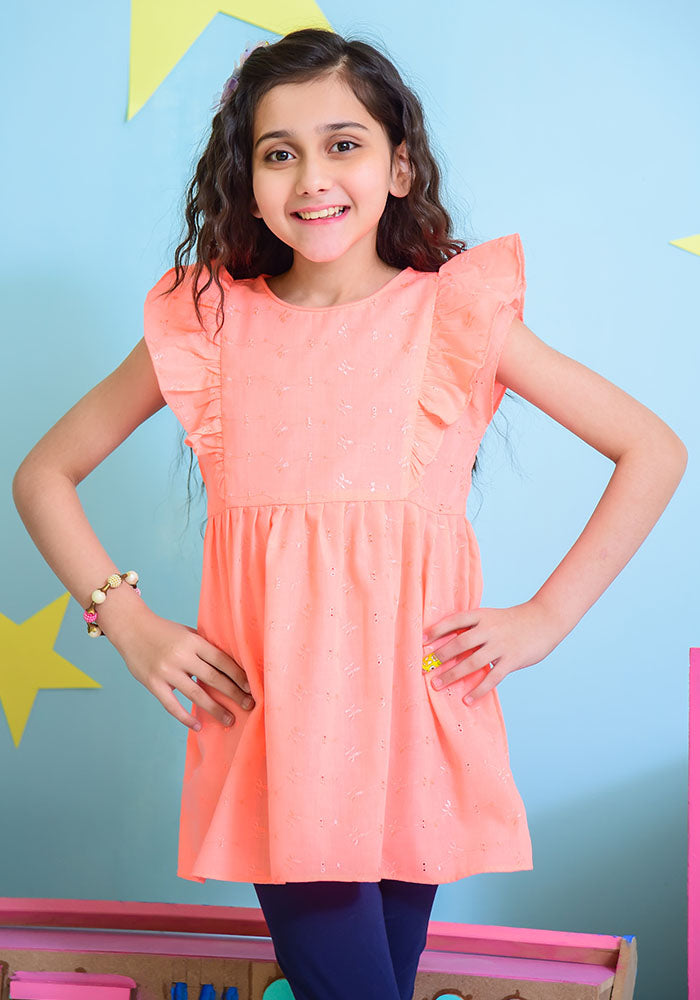 Chikan Kari Top - Wear Ochre