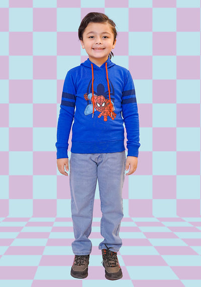Terry Printed Hoodie