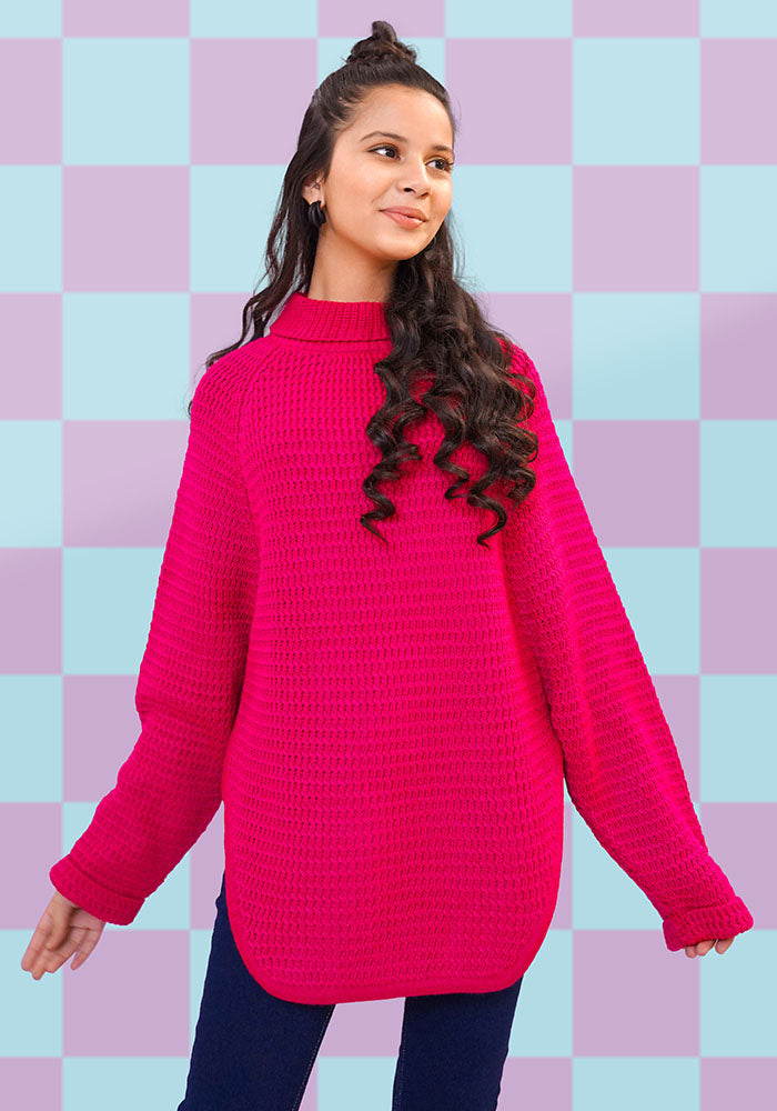 Cotton Viscose Sweater - Wear Ochre