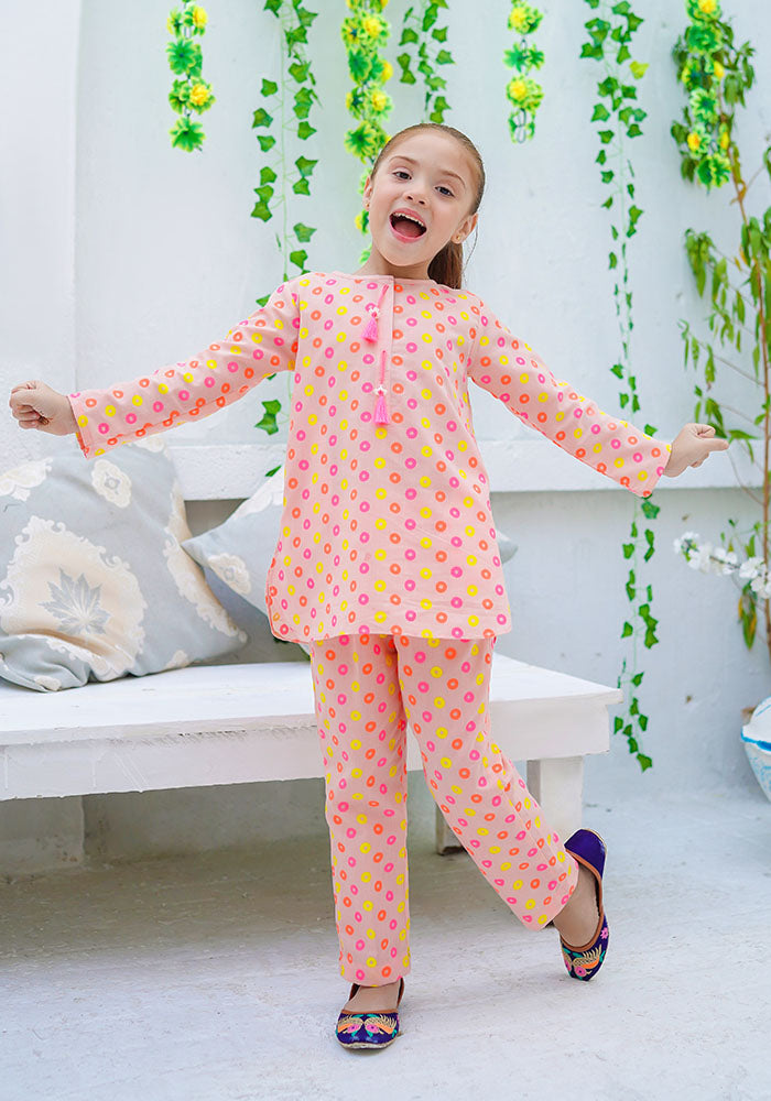 Cotton Chambray Printed Co-ords - Wear Ochre