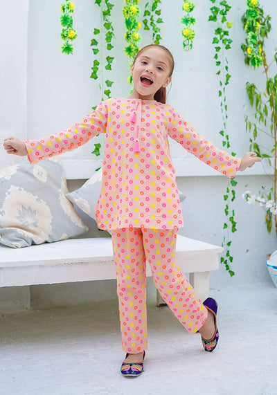 Cotton Chambray Printed Co-ords