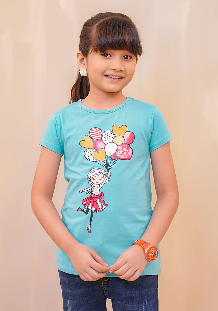 Jersey Printed T-Shirt - Wear Ochre
