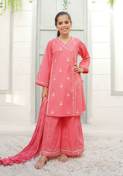 Cotton Printed 3 Pc Suit