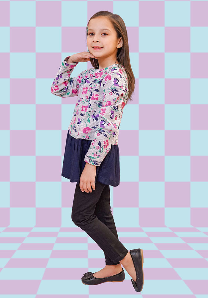 Ottoman Printed Top - Wear Ochre