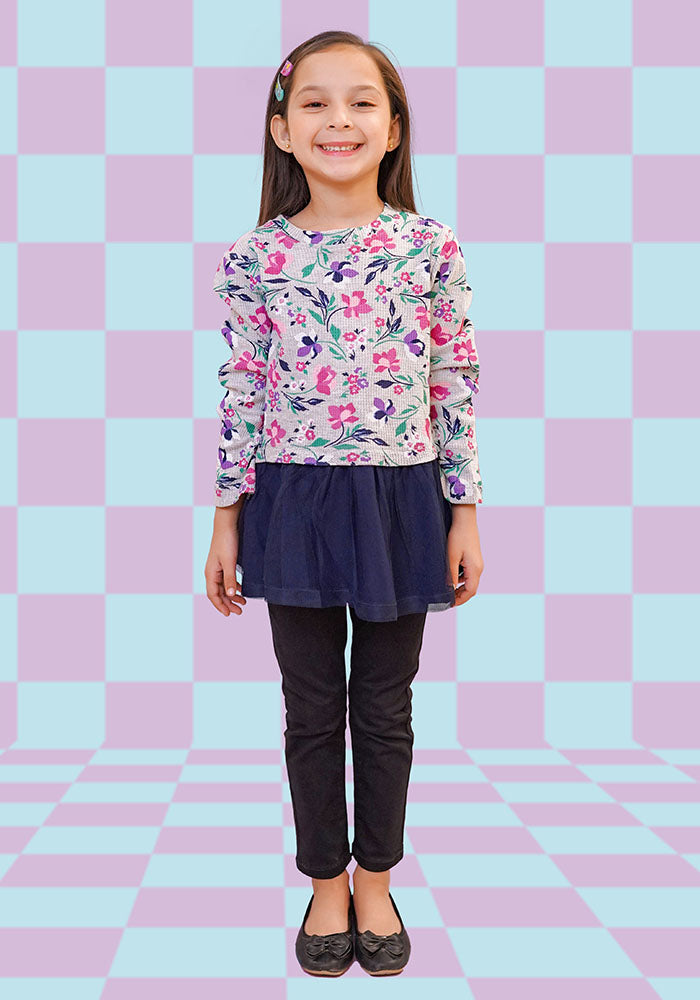 Ottoman Printed Top - Wear Ochre