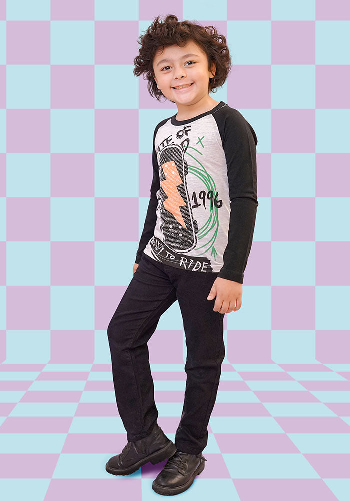 Jersey Printed T-Shirt - Wear Ochre