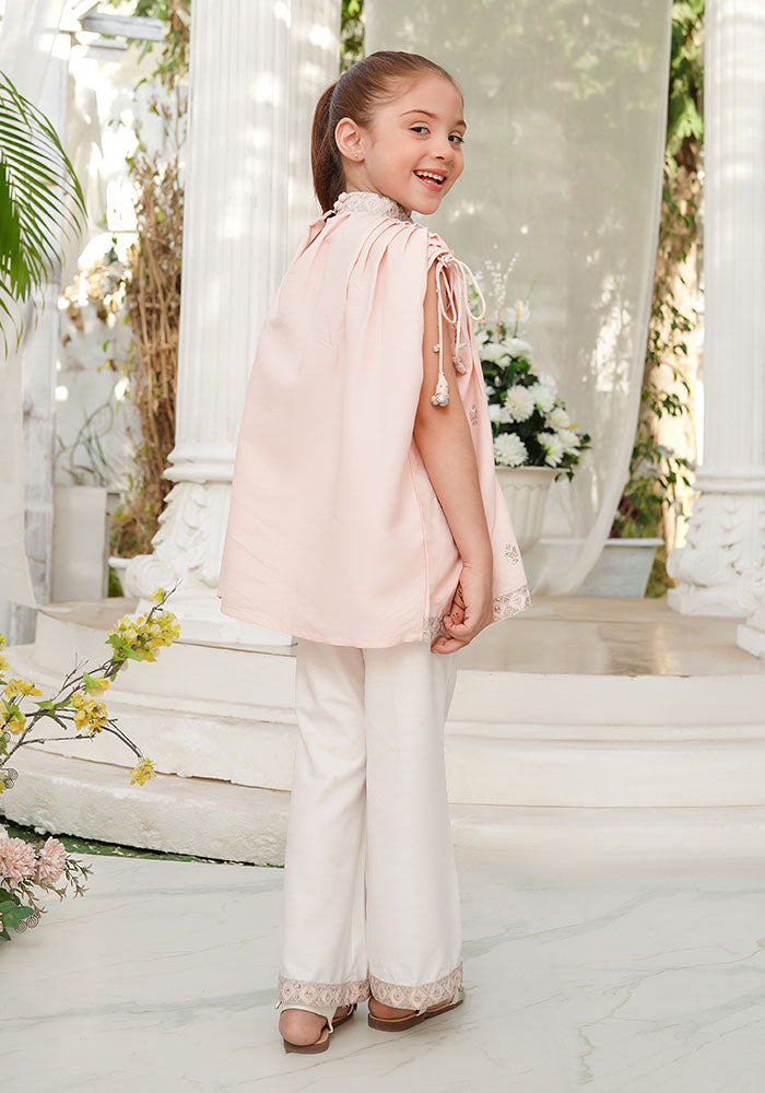 Viscose Embroidered 2 Pc Suit - Wear Ochre
