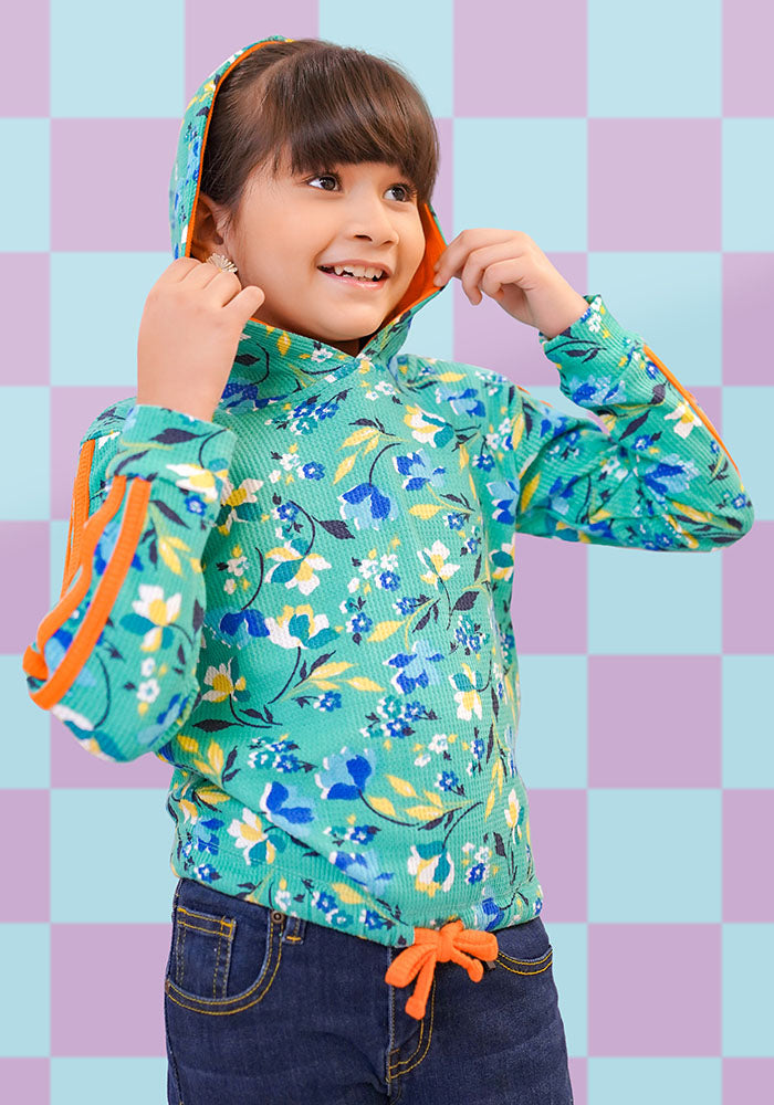 Ottoman Printed Hoodie - Wear Ochre