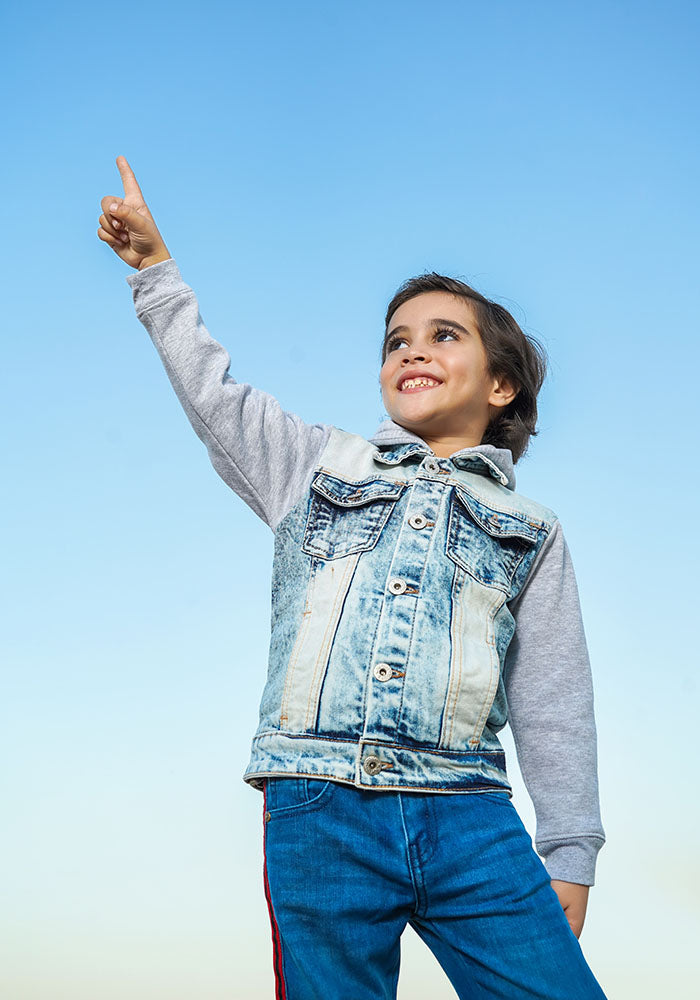 Boys Denim Jacket - Wear Ochre