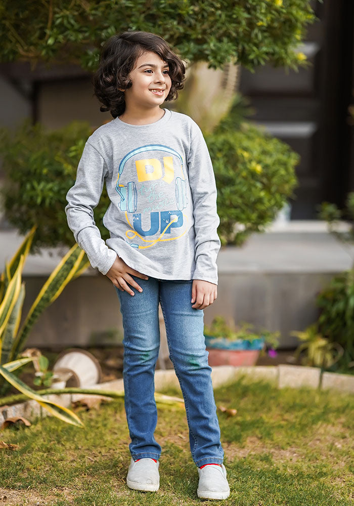 Printed T-Shirt - Wear Ochre