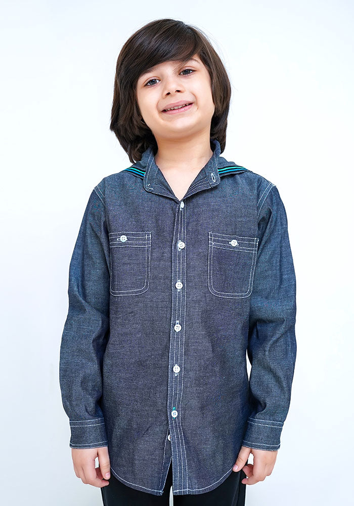 Denim Shirt - Wear Ochre