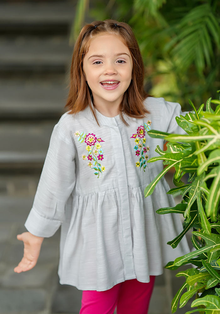 Chambray Top - Wear Ochre
