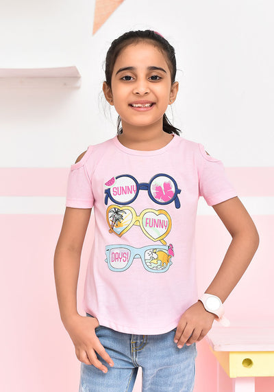 Candy Pink Girls T-Shirt
