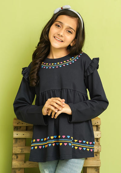 Terry Printed Top