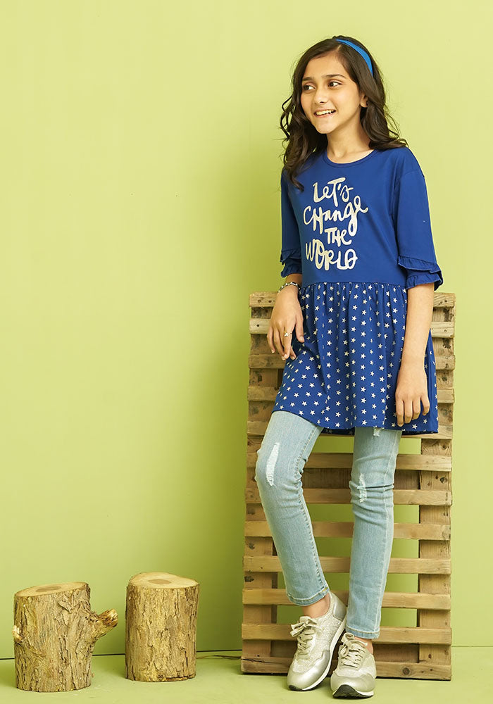 Printed T-Shirt - Wear Ochre