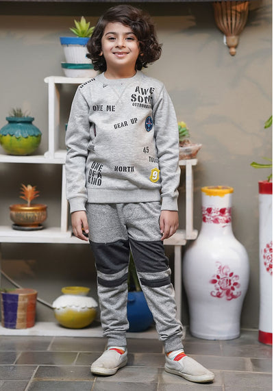 Terry Printed Sweatshirt