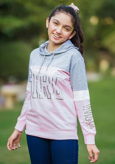 Terry Printed Hoodie
