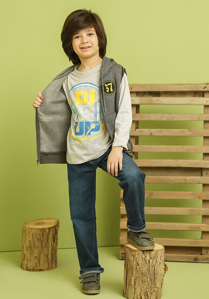 Fleece Sleeveless Jakcet - Wear Ochre