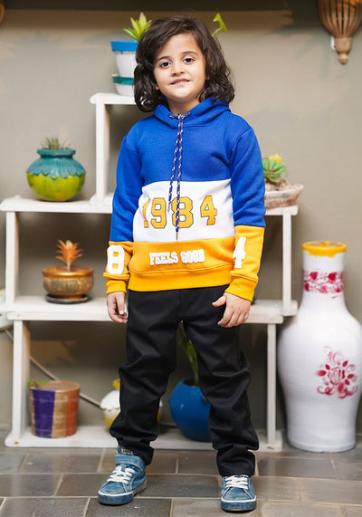 Fleece Printed Hoodie