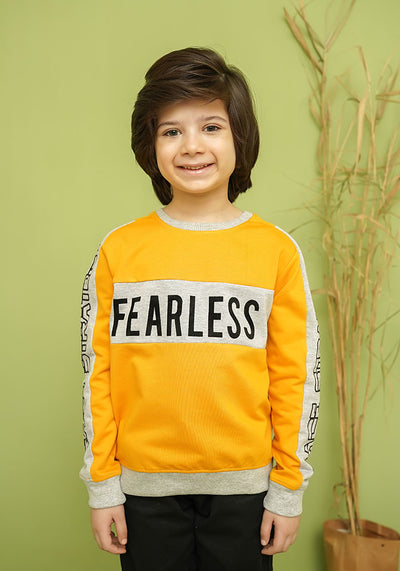 Terry Printed Sweatshirt