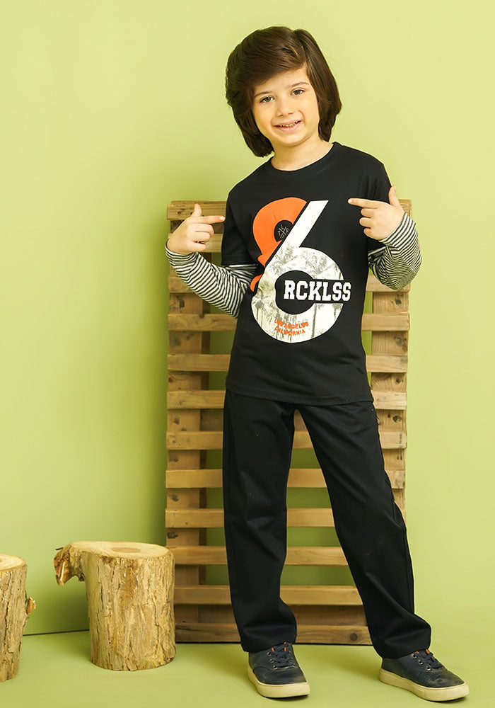 Printed T-Shirt - Wear Ochre