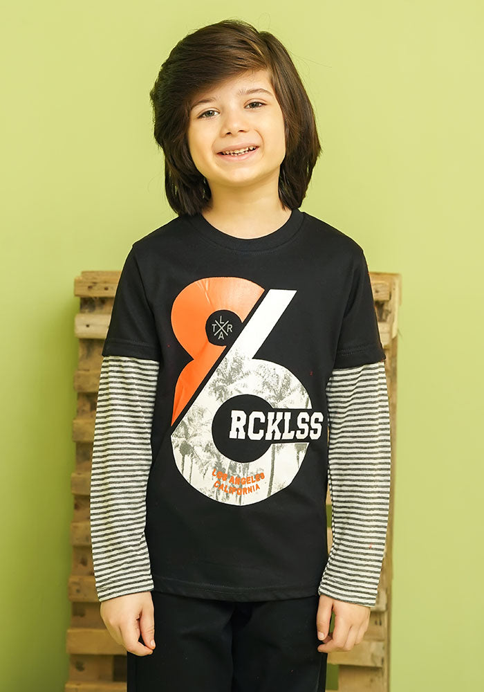 Printed T-Shirt - Wear Ochre