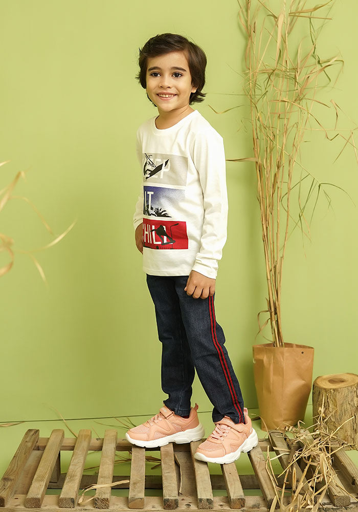 Printed T-Shirt - Wear Ochre