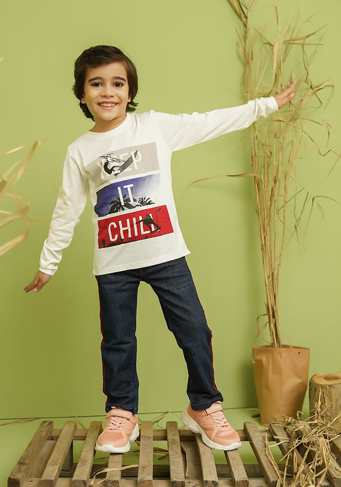 Printed T-Shirt - Wear Ochre