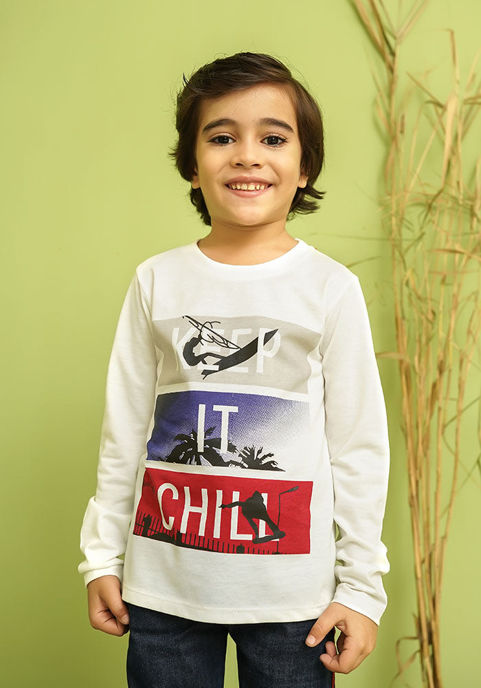 Printed T-Shirt - Wear Ochre