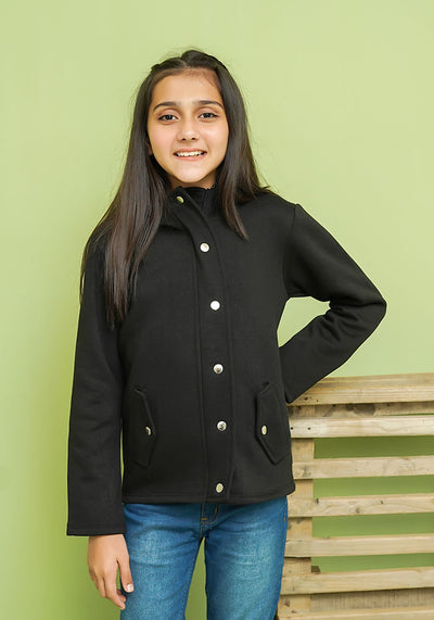 Fleece Hooded Coat