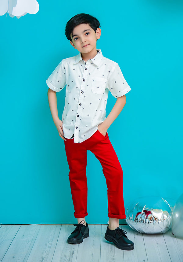 Boys Shirt - Wear Ochre
