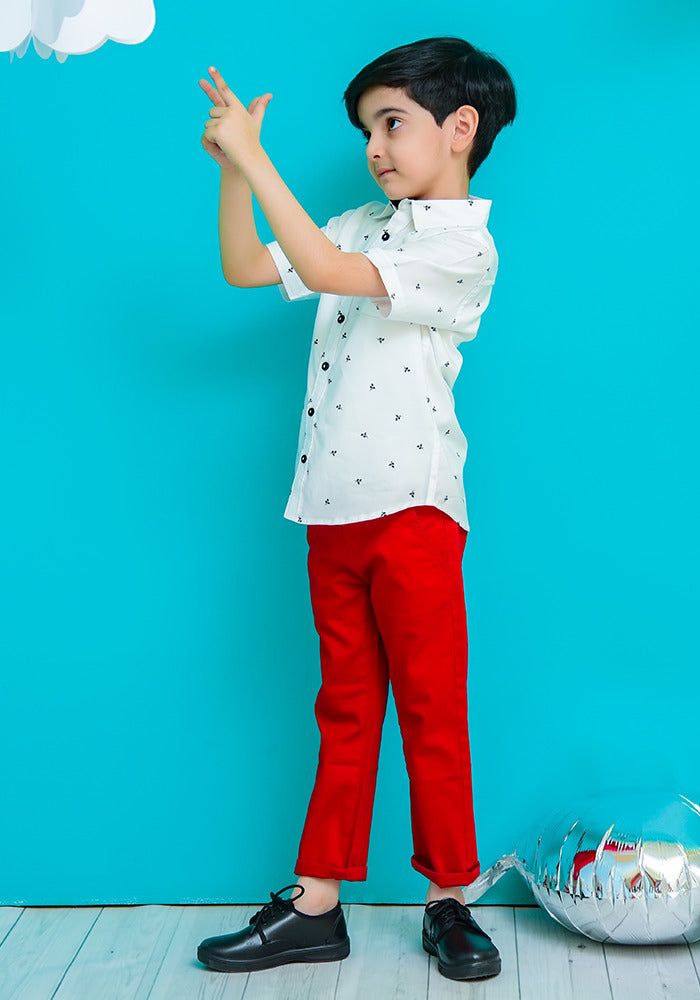 Boys Shirt - Wear Ochre