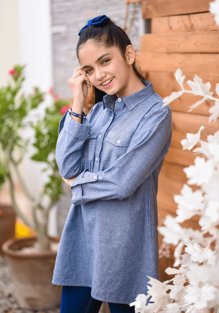 Chambray Top - Wear Ochre