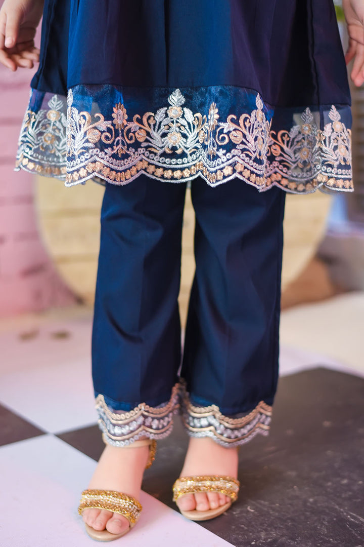 Cotton Embroidered 3 Pc Suit - Wear Ochre