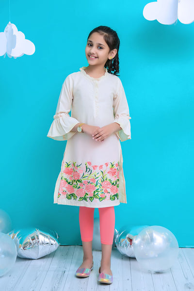Cotton Embroidered Kurta