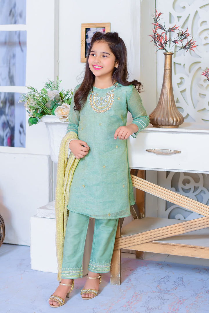 Missouri Hand Work 3 Pc Suit - Wear Ochre