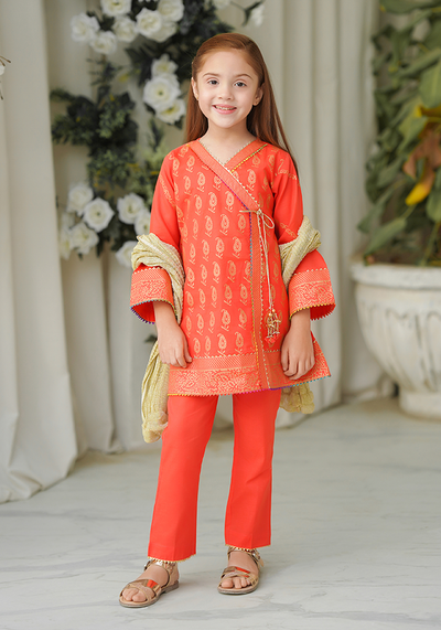 Cotton Printed 3 Pc Suit