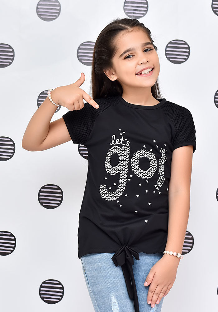 Girls Jersey Top - Wear Ochre