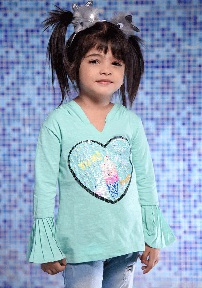 Girls Jersey Top - Wear Ochre