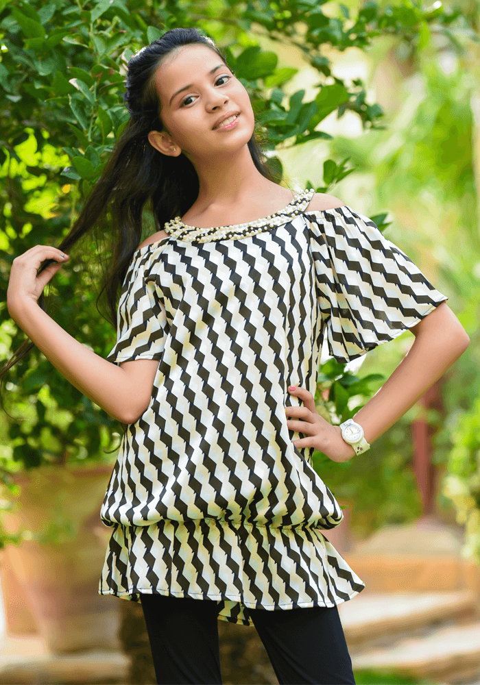 Chiffon Printed Top - Wear Ochre