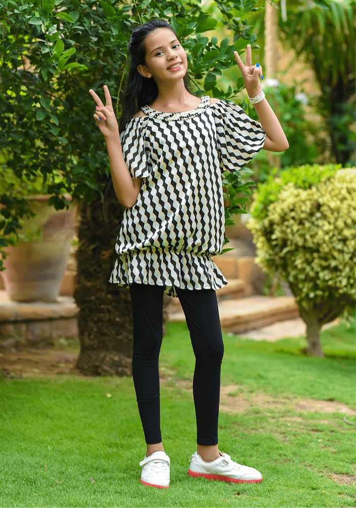 Chiffon Printed Top - Wear Ochre