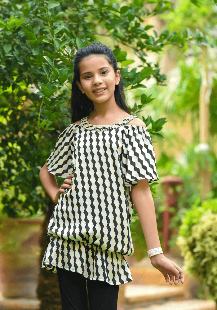 Chiffon Printed Top - Wear Ochre