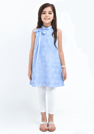 Silk Embroidered Top