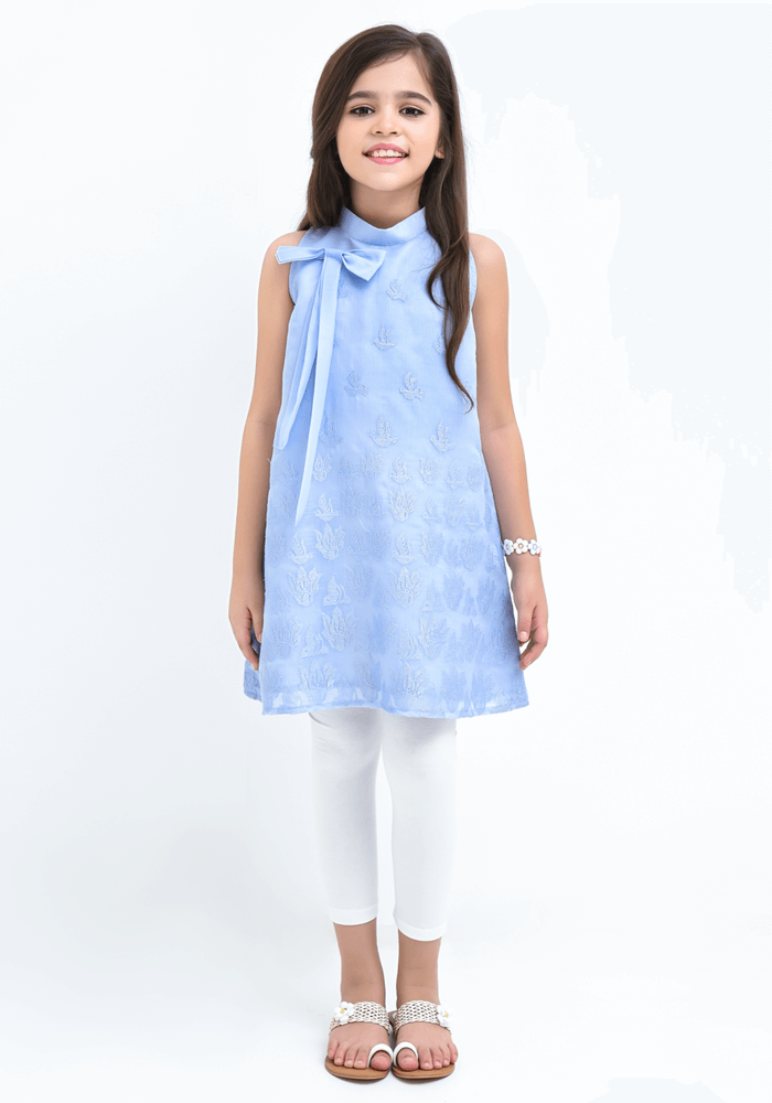 Silk Embroidered Top - Wear Ochre