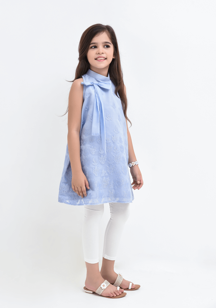 Silk Embroidered Top - Wear Ochre